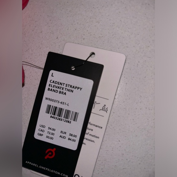 Peloton Cadent Strappy Elevate Thin Band Bra - Picture 6 of 7